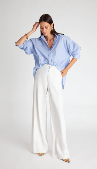 Inset Wide Leg Trouser