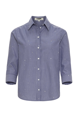 Twilo Crystal Stripe Shirt