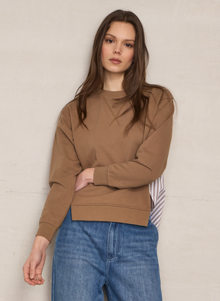 Mix Media Sweatshirt